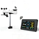 Weather station, wind speed and direction, rain guage, 6 in 1